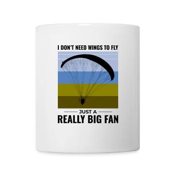 Paramotor Pilot Paramotoring Powered Paraglider - Mug - white - Front