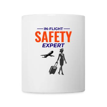 Hôtesse de l’air Hôtesse de l’air - Mug blanc - blanc - Devant