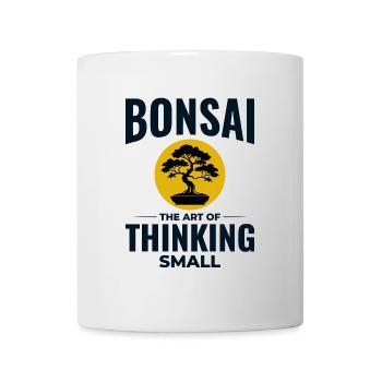 Japanischer Bonsai Gärtner Baum Sammler Gartenarbeit - Tasse - Weiß - Vorne