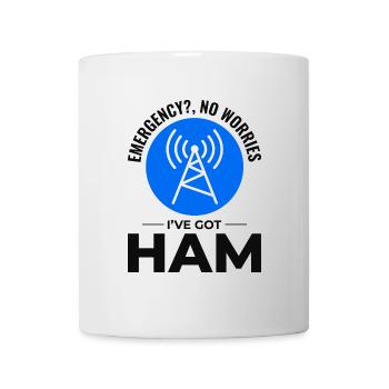 Opérateur radio amateur Fréquence des ondes radio - Mug blanc - blanc - Devant