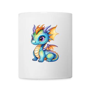 Dragon Watercolors - Mug - white - Front