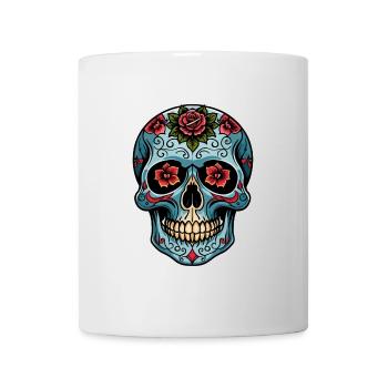 Skull Neo Traditional - Mug - white - Front