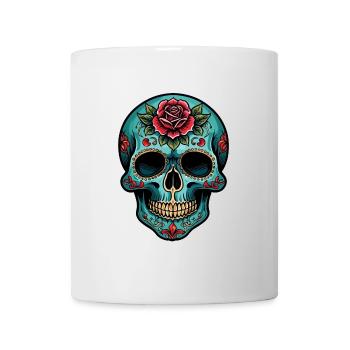 Skull Neo Traditional - Mug - white - Front