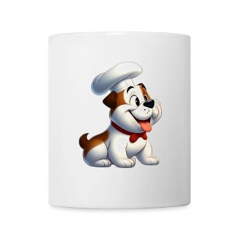 Englische Bulldogge 4 - Tasse - Weiß - Vorne