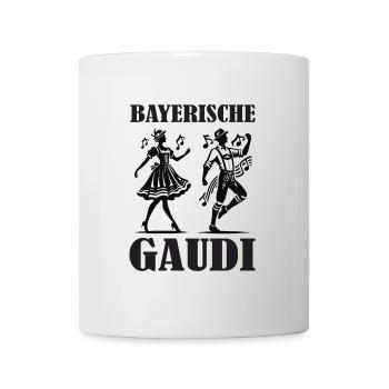 Bavarian Fun - Traditional Costumes Man and Woman - Mug - white - Front