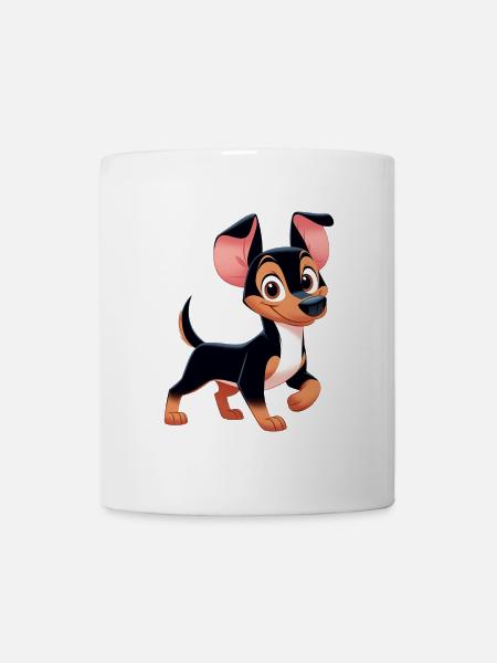 pinscher - Mug blanc - blanc