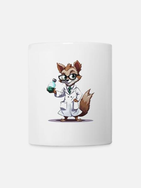 Wissenschaftler Nuttyprof - Tasse - Weiß