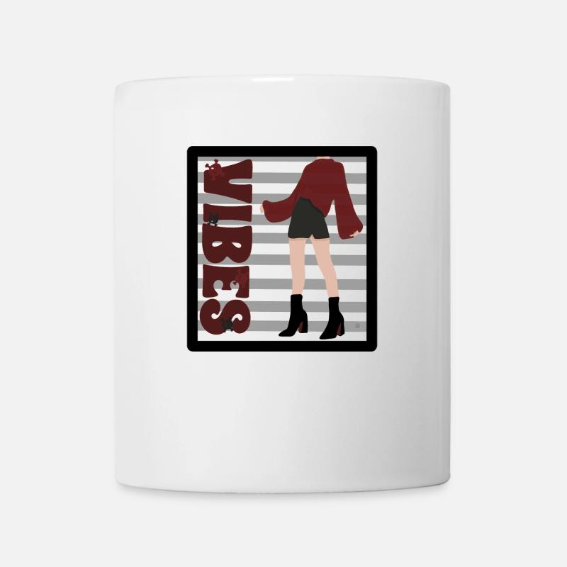 Fashion but make it Dark - Mug blanc - blanc