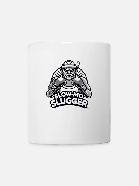 Langsamer Opa Boxer - Tasse - Weiß