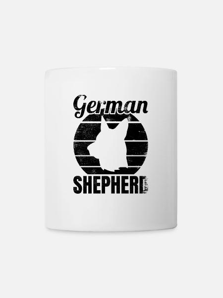 Deutscher Schäferhund - Tasse - Weiß