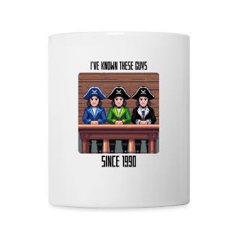 Ive known these guys since 1990 - 8 Bit Retro - Mug - white - Front