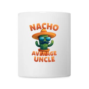 Nacho Average Onkel Kaktus Design - Tasse - Weiß - Vorne
