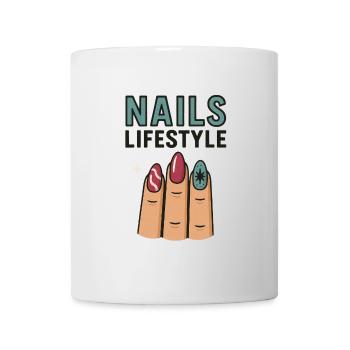 Nails Lifestyle - Mug - white - Front
