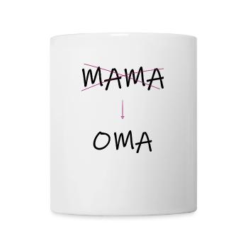 Mama du wirst Oma - Tasse - Weiß - Vorne