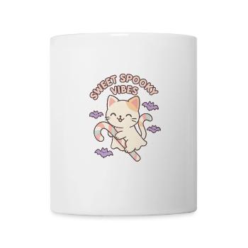 Halloween Cat Costume Gift - Mug - white - Front