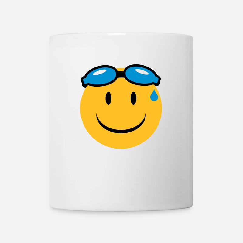 schwimmen - Tasse - Weiß