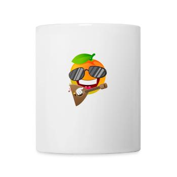 Peach Pfirsich Emoji - Tasse - Weiß - Vorne