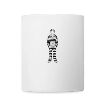 Insasse, Häftling, Sträfling Gefängnis Geschenk - Tasse - Weiß - Vorne