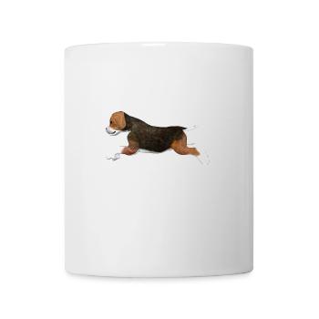 Beagle puppy - Mug - white - Front