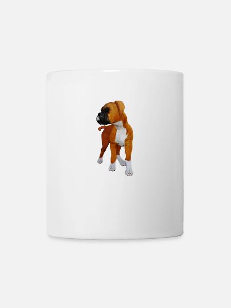 Dog boxer puppy - Mug - white