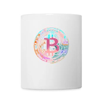 BITCOIN,crypto - Tasse - Weiß - Vorne