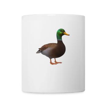 3D Ente - Tasse - Weiß - Vorne