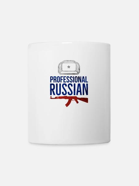 Professional Russian - Tasse - Weiß