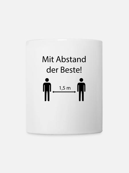 Mit Abstand der Beste - Tasse - Weiß