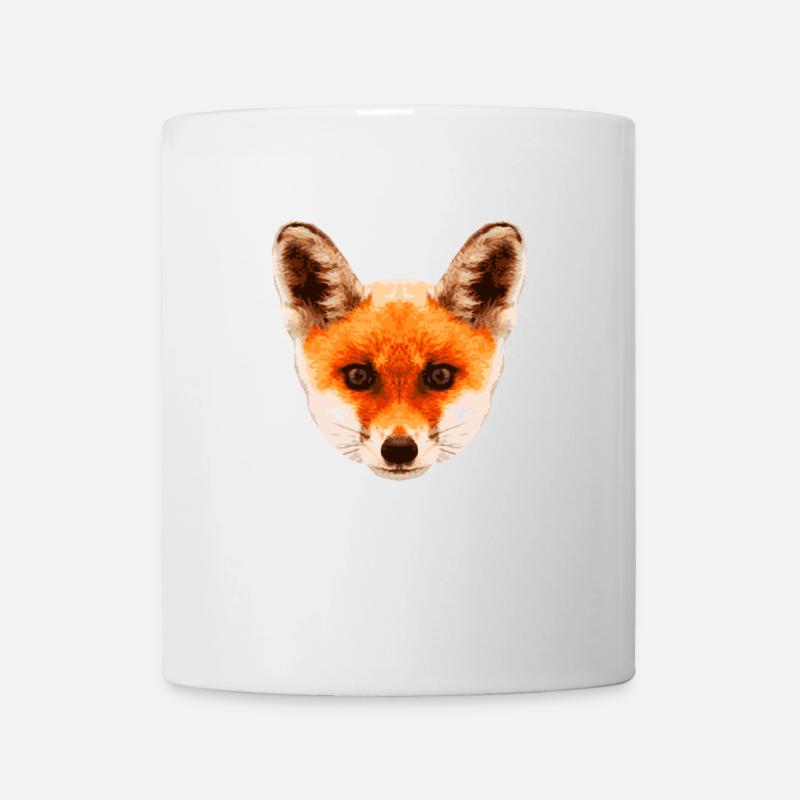 Fuchsbaby * Foxy baby * Hypnosis fox Hypnosefuchs - Tasse - Weiß