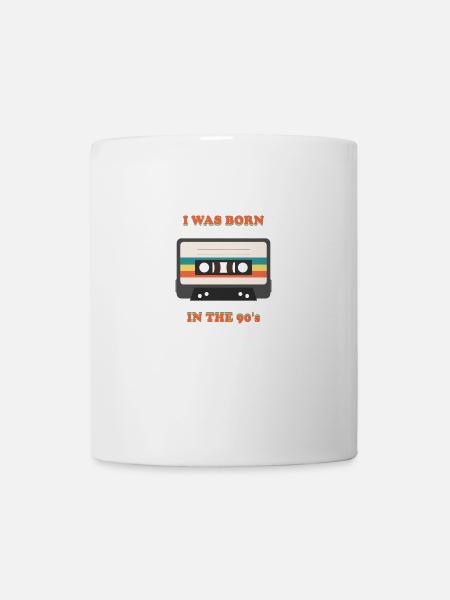 Je suis né dans les années 90 - Mug blanc - blanc