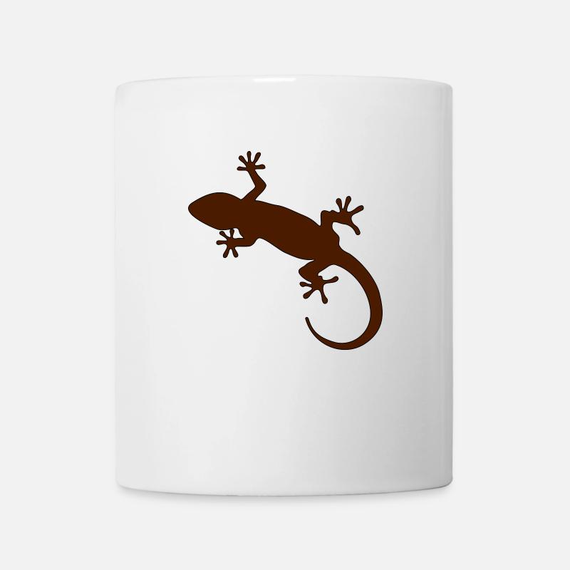 Gecko - Tasse - Weiß