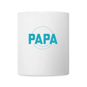 Papa der Mann Der Mythos Die Legende Vatertag - Tasse - Weiß - Vorne