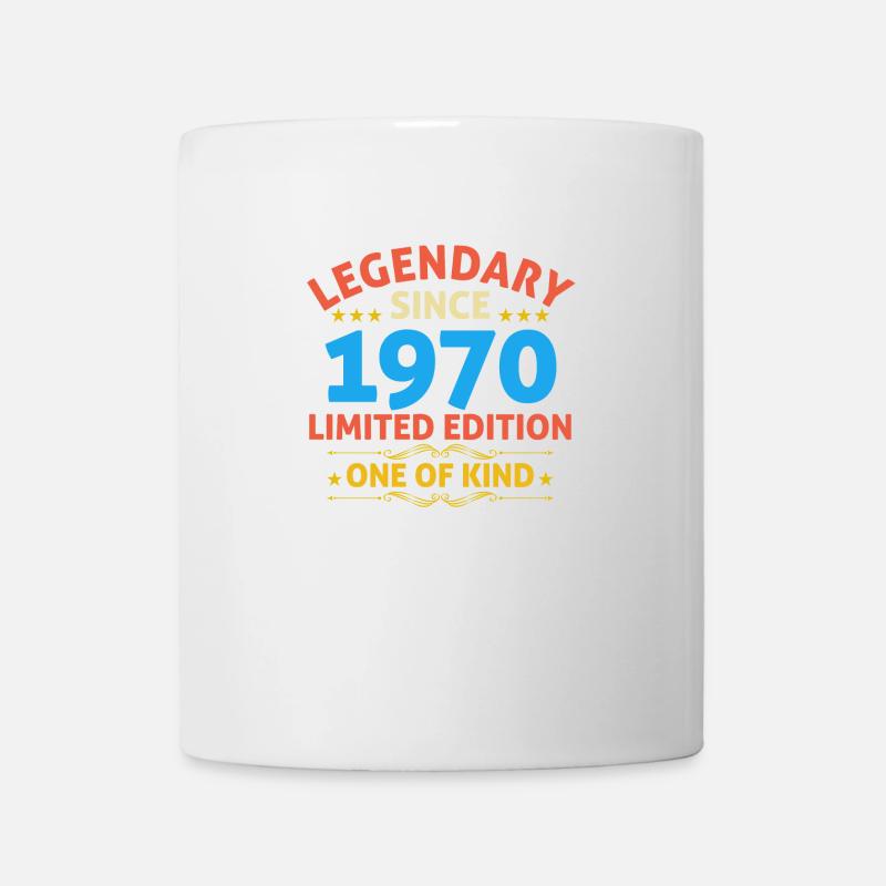 Légendaire depuis 1970 Edition Limitée - Mug blanc - blanc