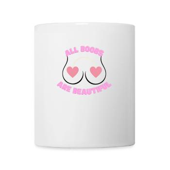 All Boobs are Beautiful - Tasse - Weiß - Vorne