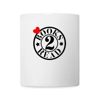 i love books LOVE BOOKS TO READ - Mug - white - Front