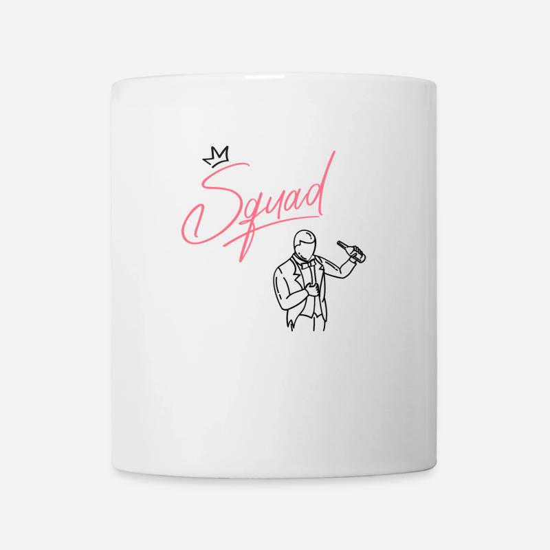 Squad - Tasse - Weiß