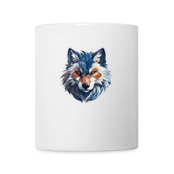 Wolf - Tasse - Weiß - Vorne