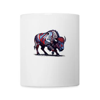 Couleur Buffalo - Mug blanc - blanc - Devant