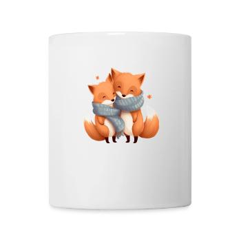 Füchse - Tasse - Weiß - Vorne
