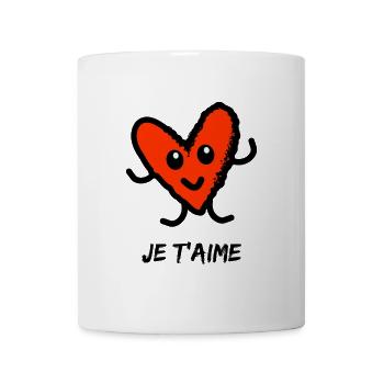 VALENTINE'S DAY. Bachelorette party. I LOVE YOU. I LOVE YOU. LOVE - Mug - white - Front