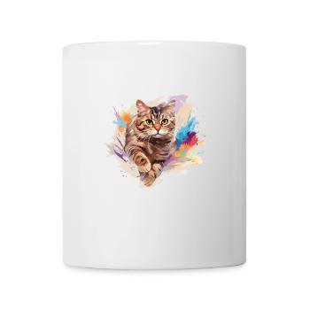 Chat américain à poil court - Mug blanc - blanc - Devant