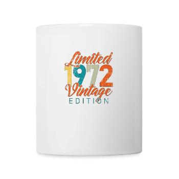 Vintage Cassette 50th Anniversary 1972 Gift - Mug - white - Front