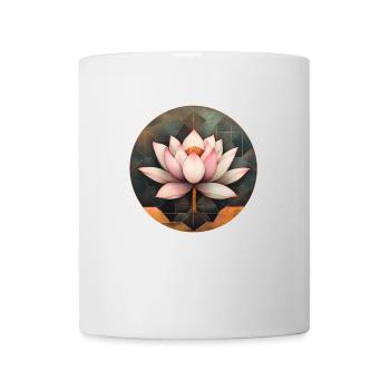 Lotusblüte - Tasse - Weiß - Vorne