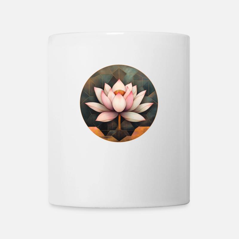 Lotusblüte - Tasse - Weiß