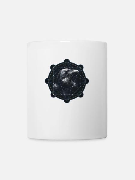 Raven Mythology - Mug - white