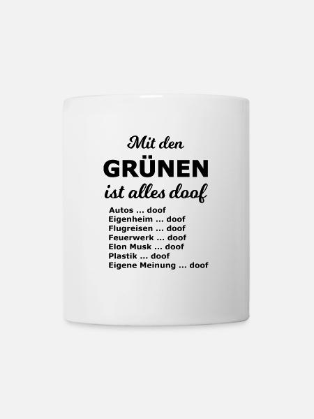 Sprüche zu den Wahlen - Tasse - Weiß