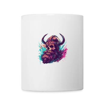 Wikinger Totenkopf Odin - Tasse - Weiß - Vorne