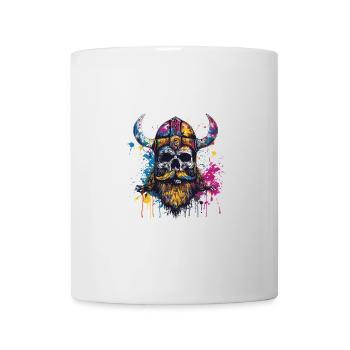 Viking Skull - Mug - white - Front