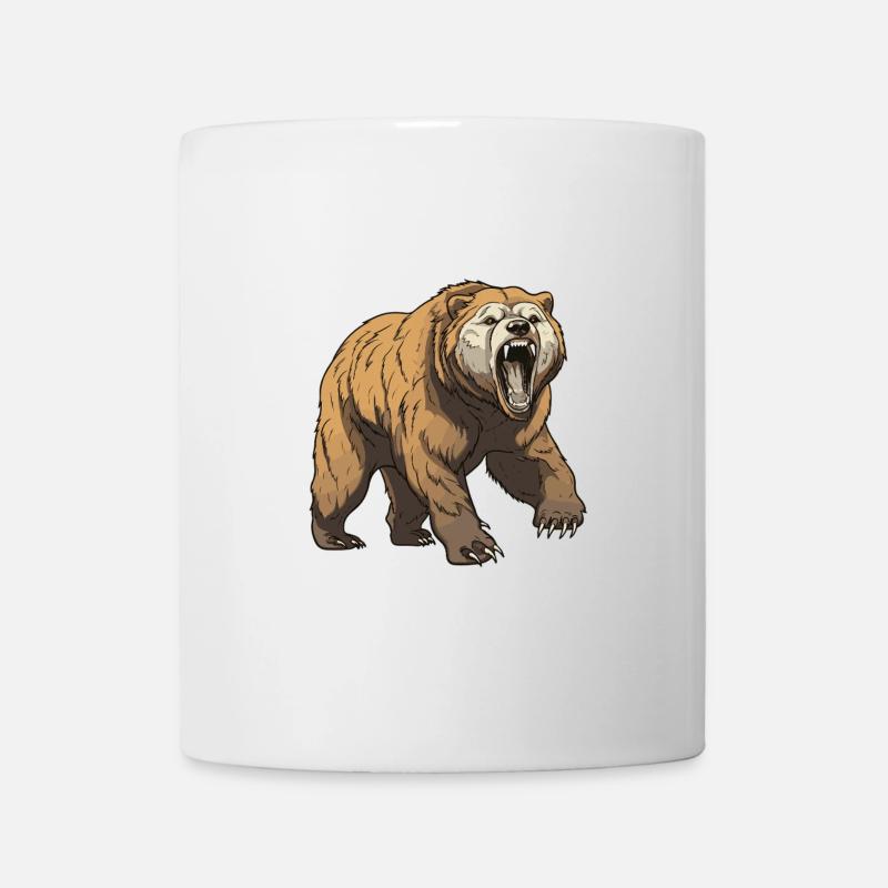 Bär Tier - Tasse - Weiß