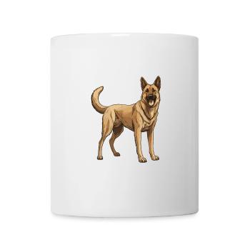 German Shepherd Dog - Mug - white - Front